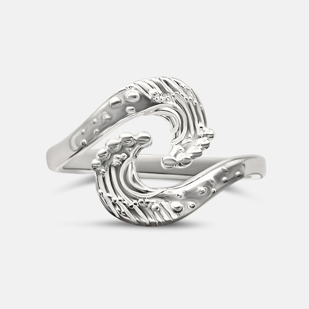 Double Wave Elegance Ring