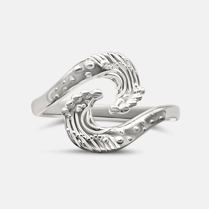 Double Wave Elegance Ring