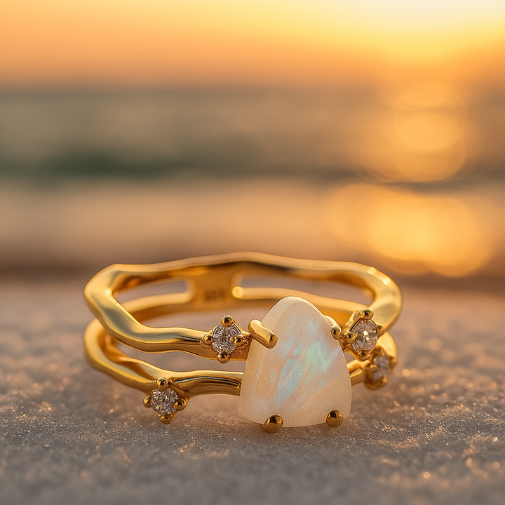 Celestial Glow | Moonstone Elegance