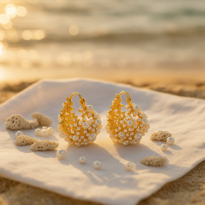 Dione | Golden Dawn Earrings