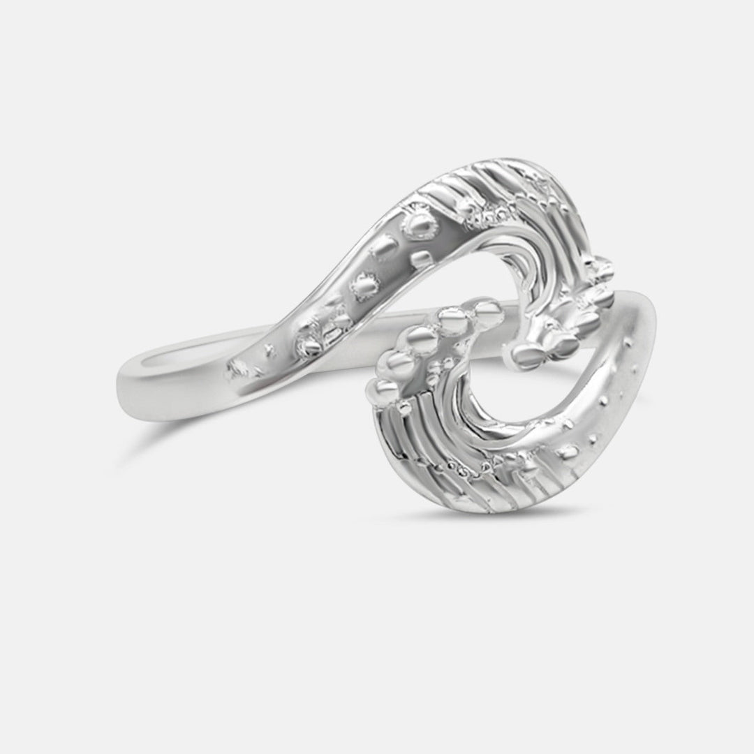 Double Wave Elegance Ring