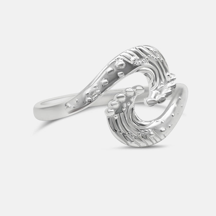 Double Wave Elegance Ring