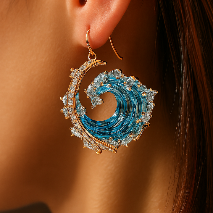 Ocean's Whisper Earrings