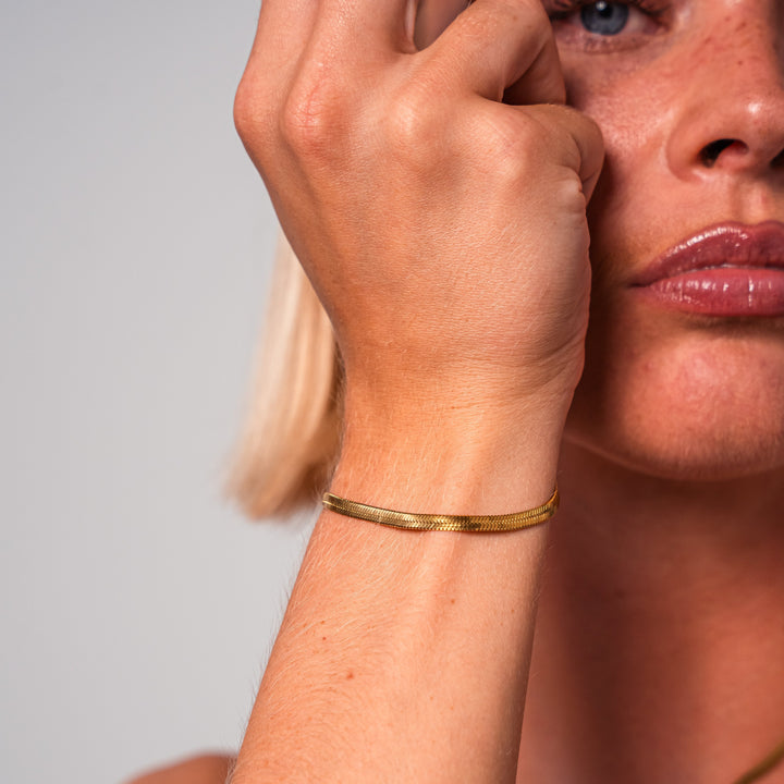 Sarya Serpent Charm Bracelet