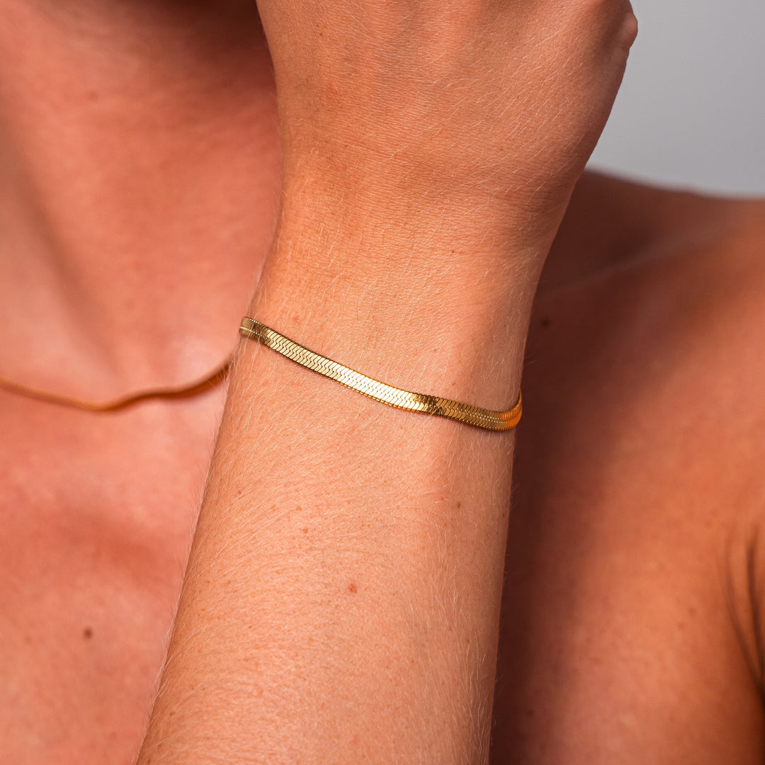 Sarya Serpent Charm Bracelet