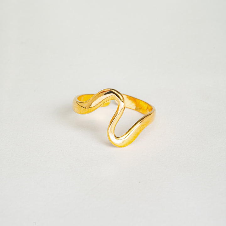 Wave Whisper Ring