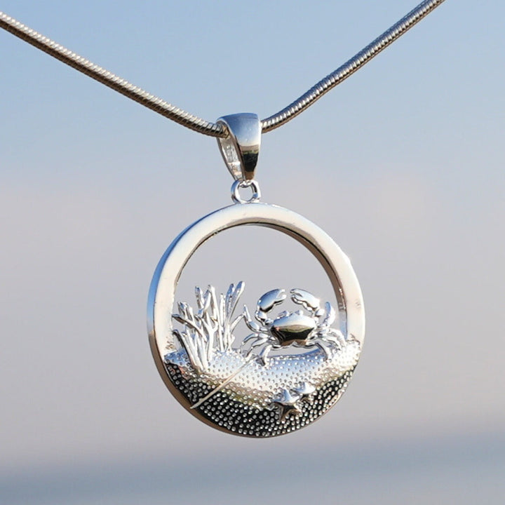 Krebs Rund / Düne - Argent: Coastal Elegance Collection