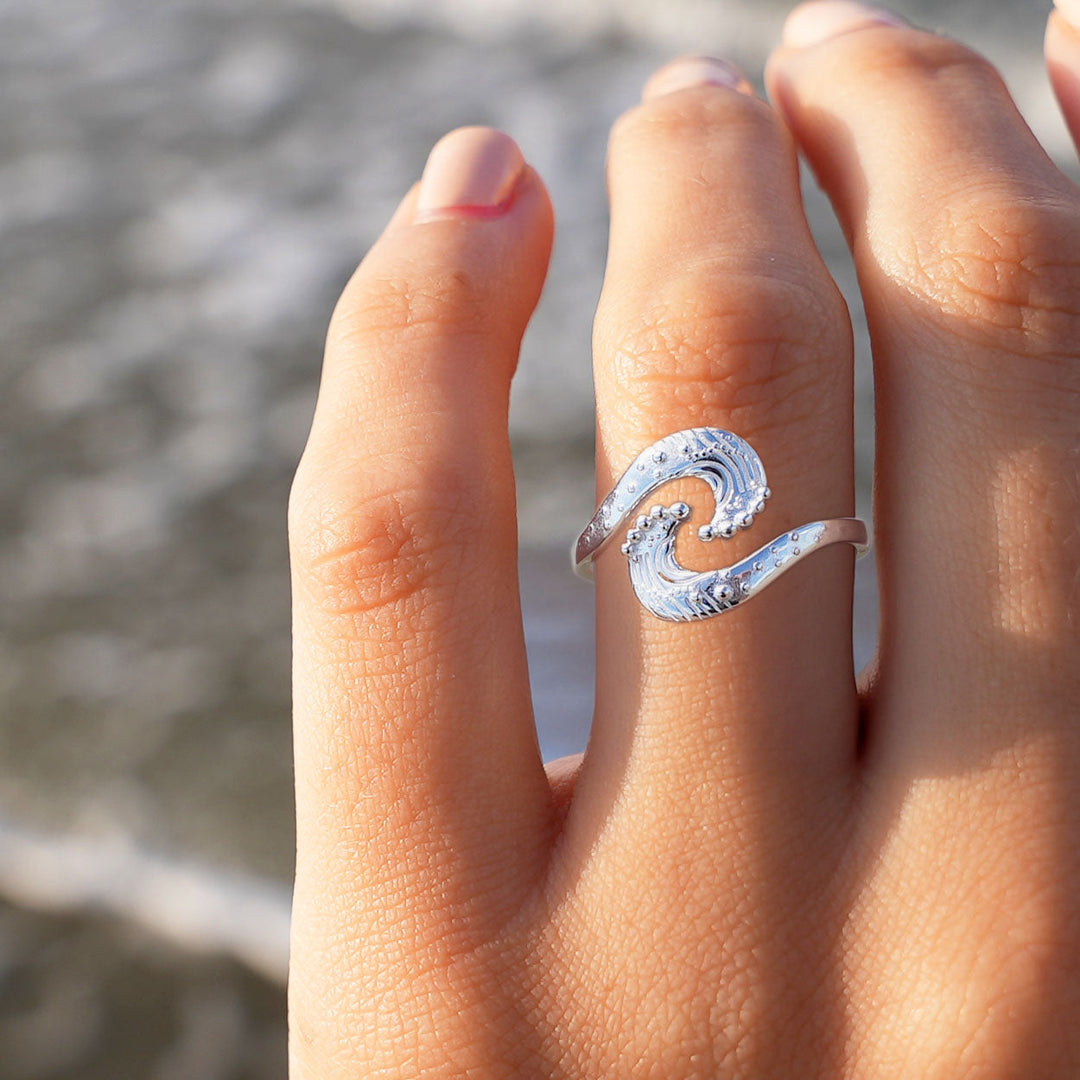 Double Wave Elegance Ring