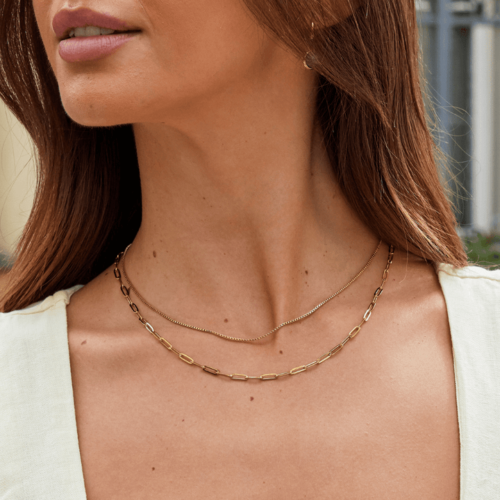 Chic Layered Luxe Necklace - Amanda