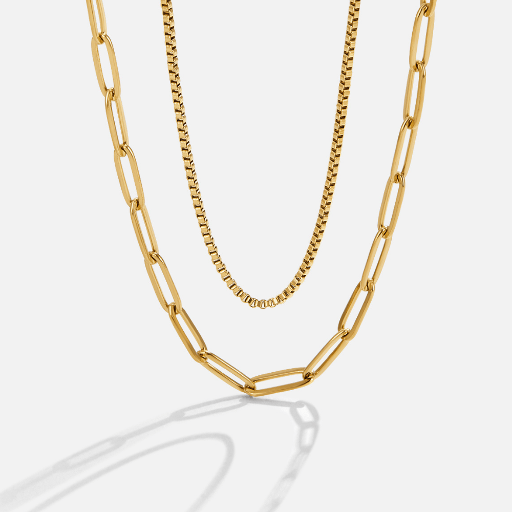 Chic Layered Luxe Necklace - Amanda