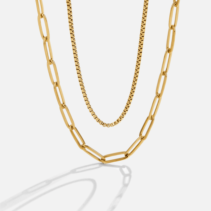 Chic Layered Luxe Necklace - Amanda