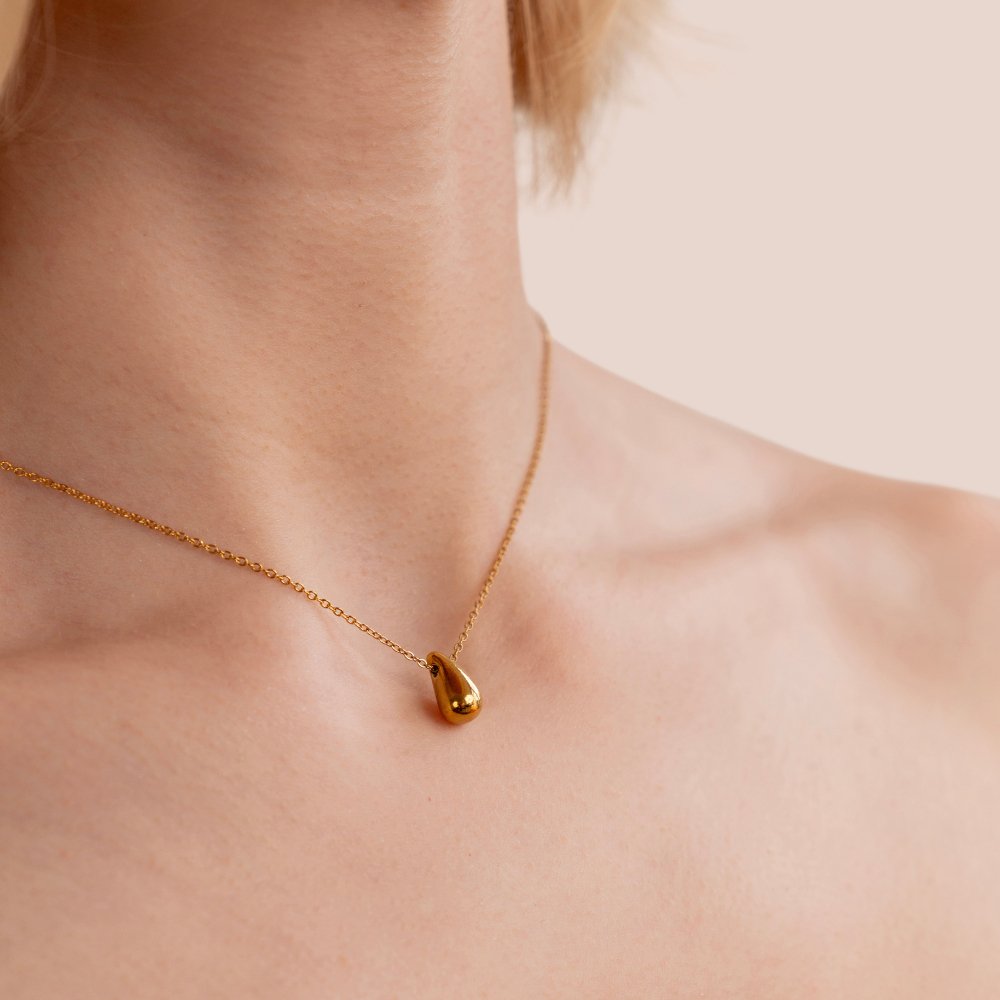 Golden Drop Amara Necklace