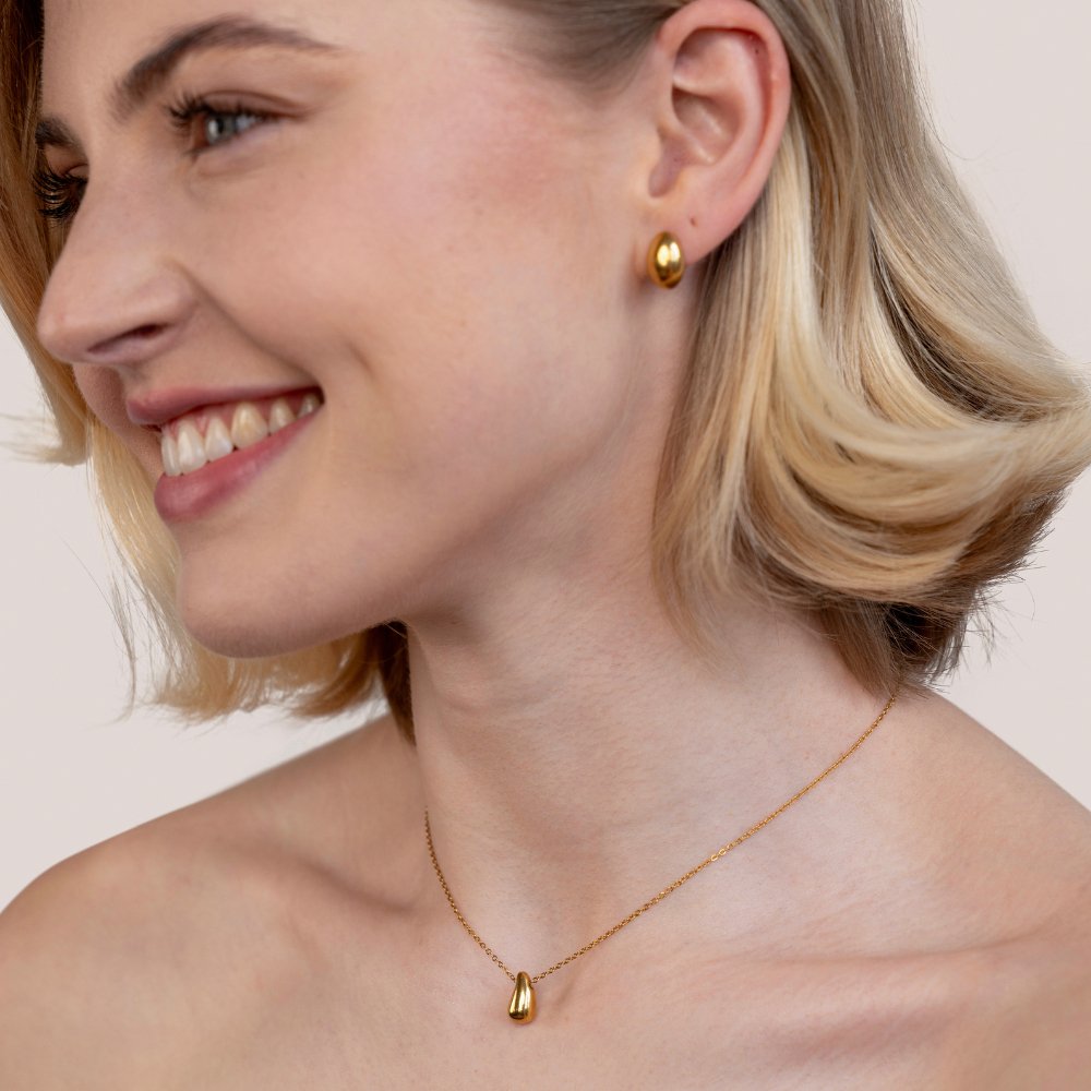 Golden Drop Amara Necklace