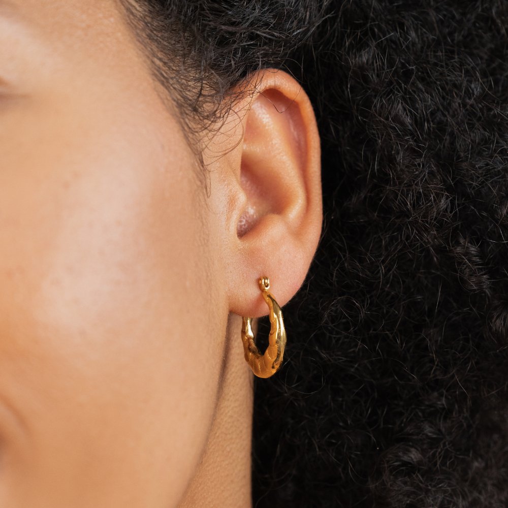 Anaya Geometric Glamour Hoops