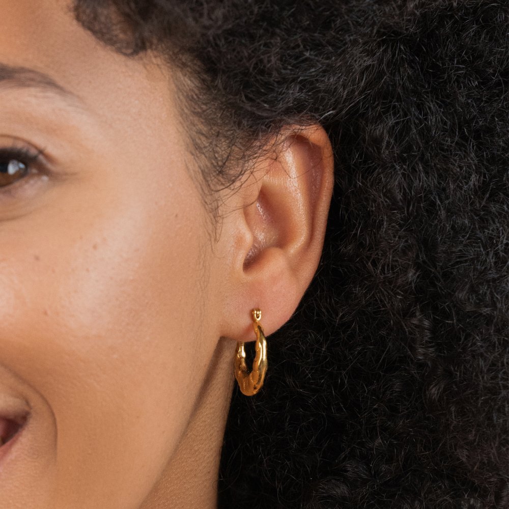 Anaya Geometric Glamour Hoops