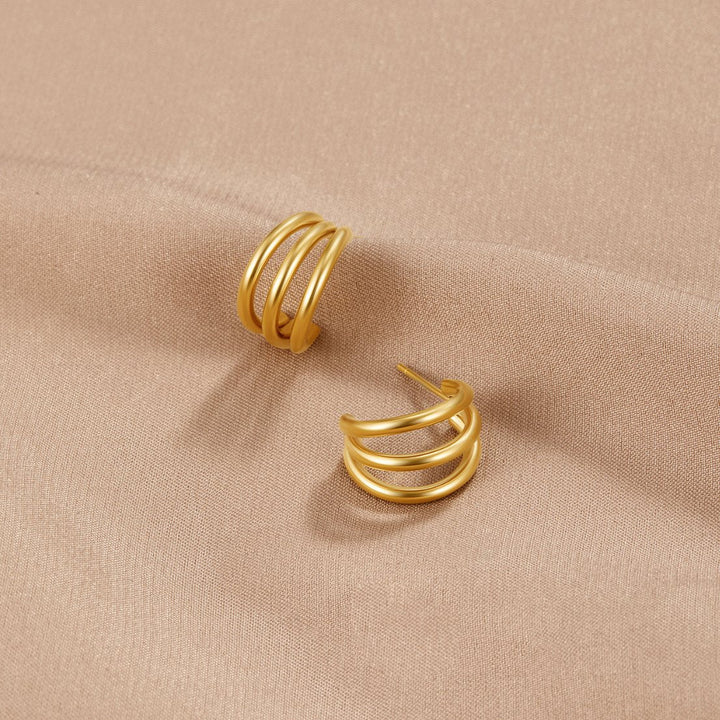 Anaya Triple Radiance Hoops