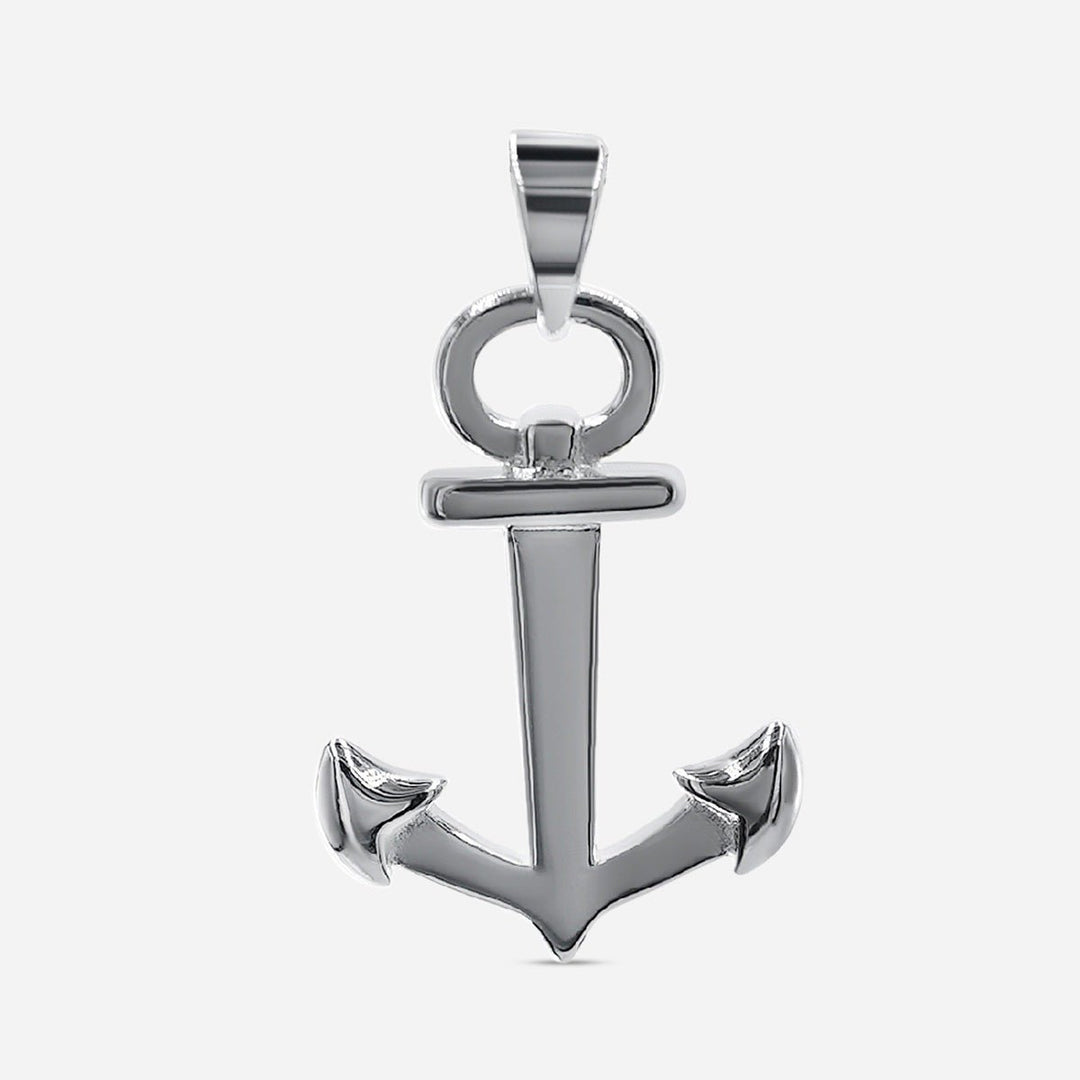 Sleek Silver Anchor M