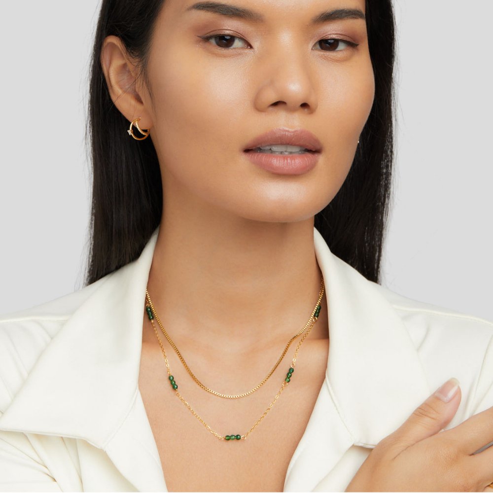 Arizona Green Gem Necklace