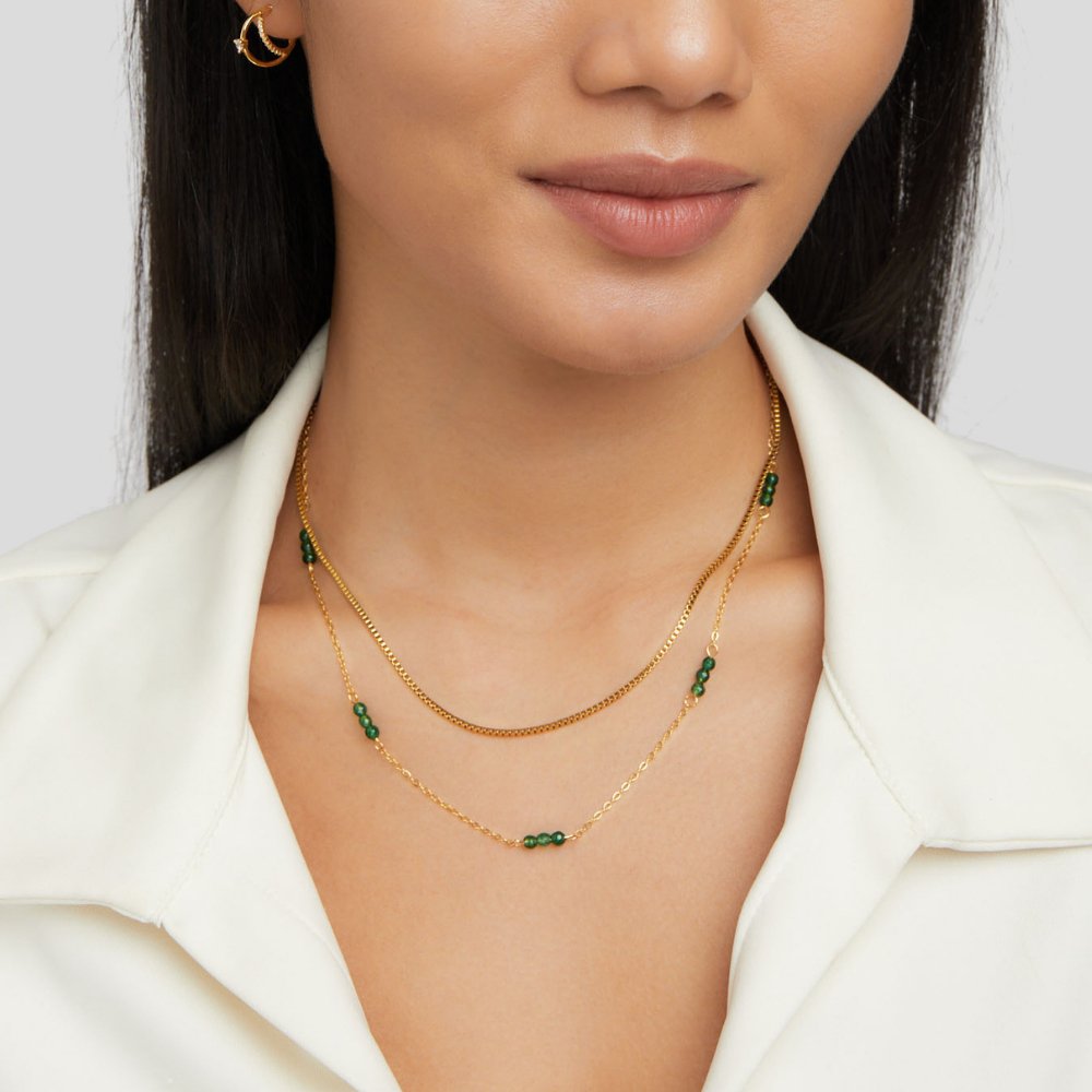 Arizona Green Gem Necklace