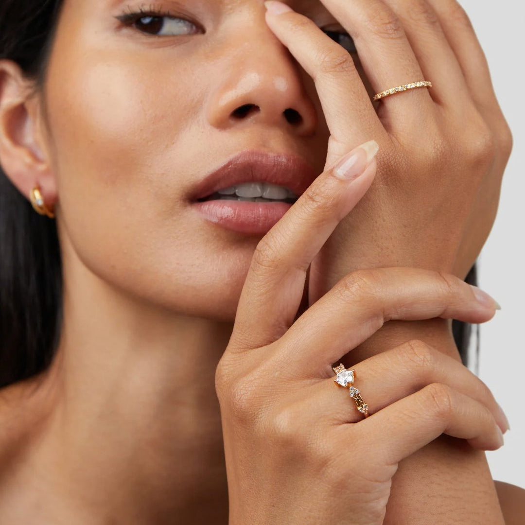 Radiant Arc Ring