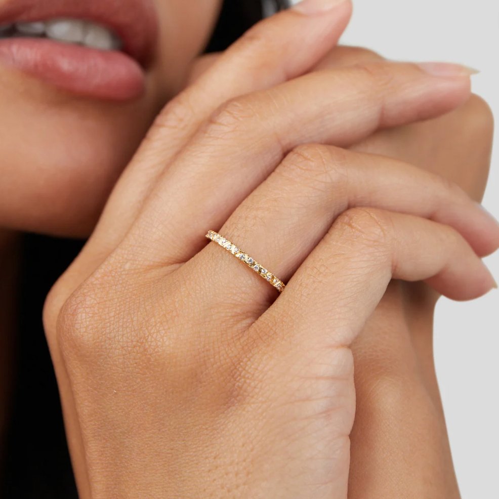 Radiant Arc Ring