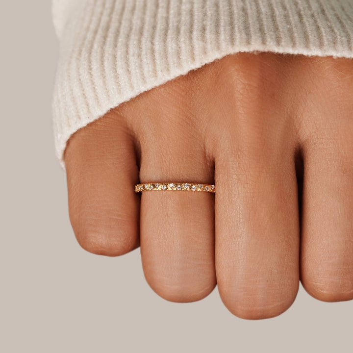 Radiant Arc Ring