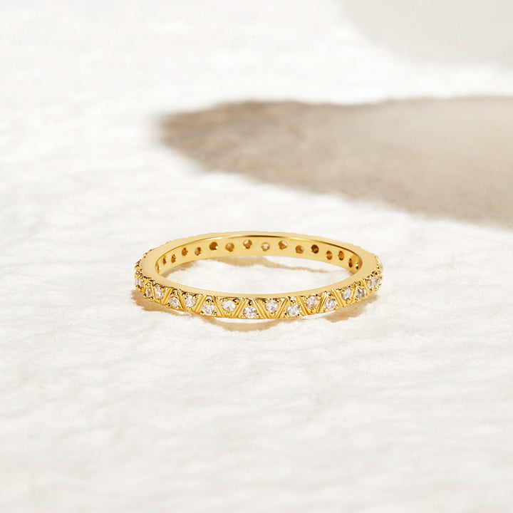 Radiant Arc Ring