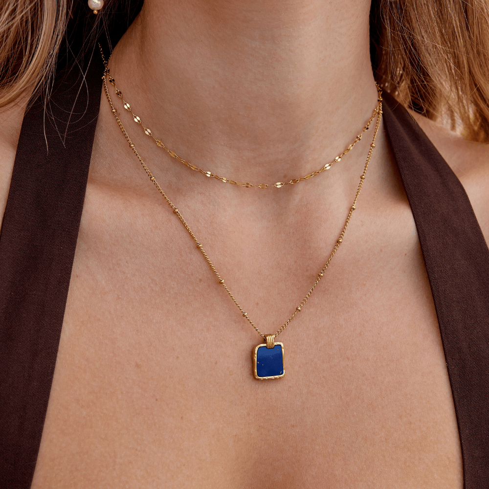 Astoria Blue Gem Pendant