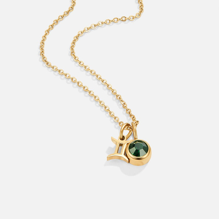 AstroGems: Your Zodiac Birthstone Necklace