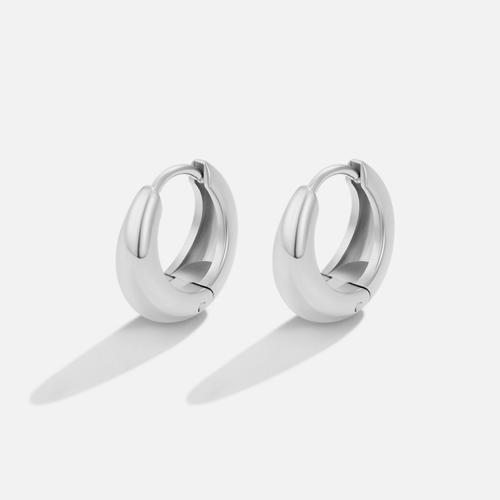 Audrey's Radiant Creole Earrings