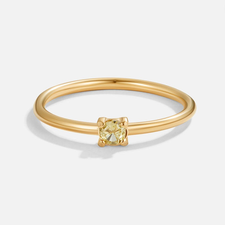 August Birthstone Elegance Ring