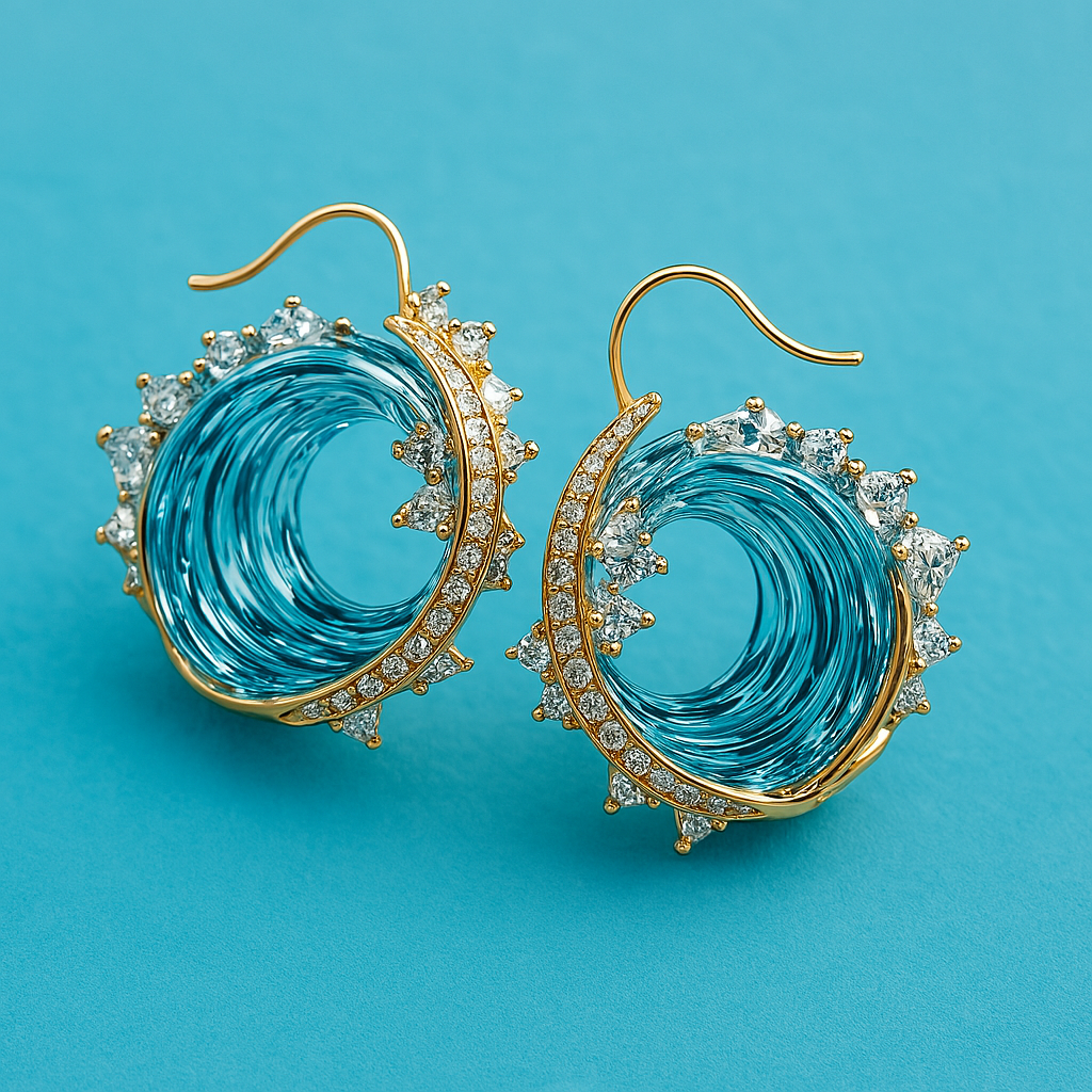 Ocean's Whisper Earrings
