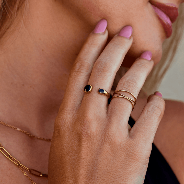 Midnight Mirage Ring