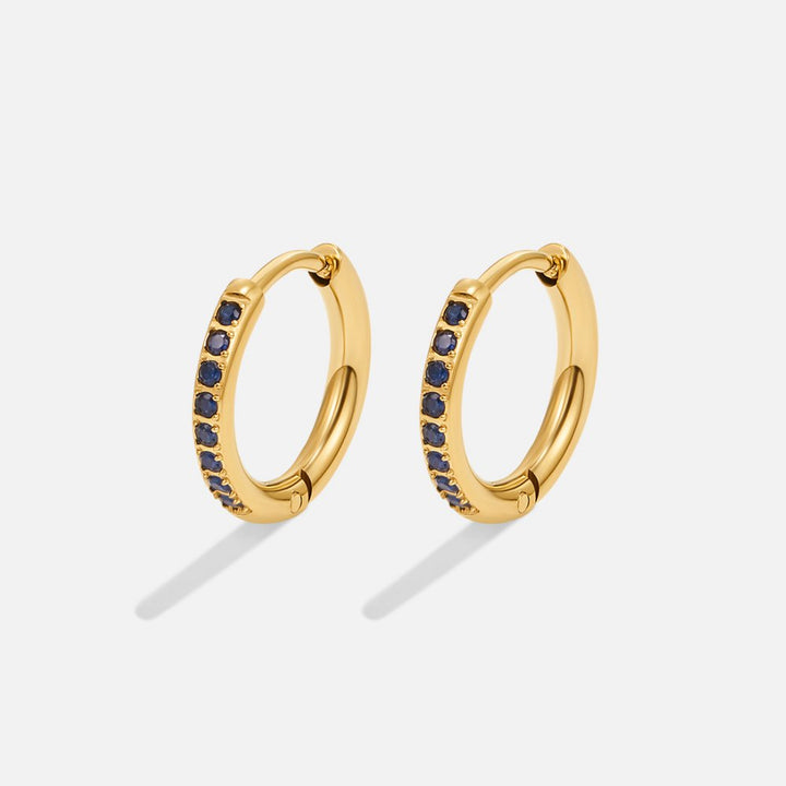 Celestial Blue Hoops