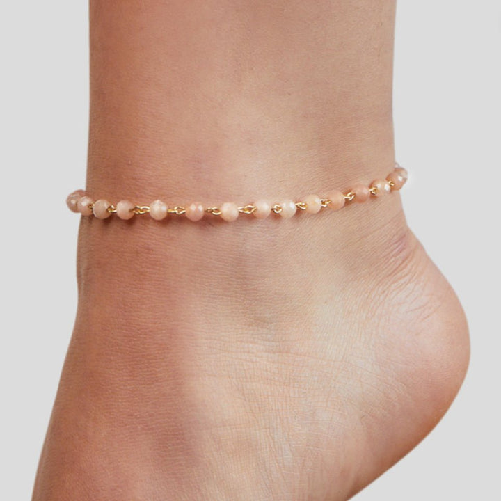 Rose Gold Radiance Anklet