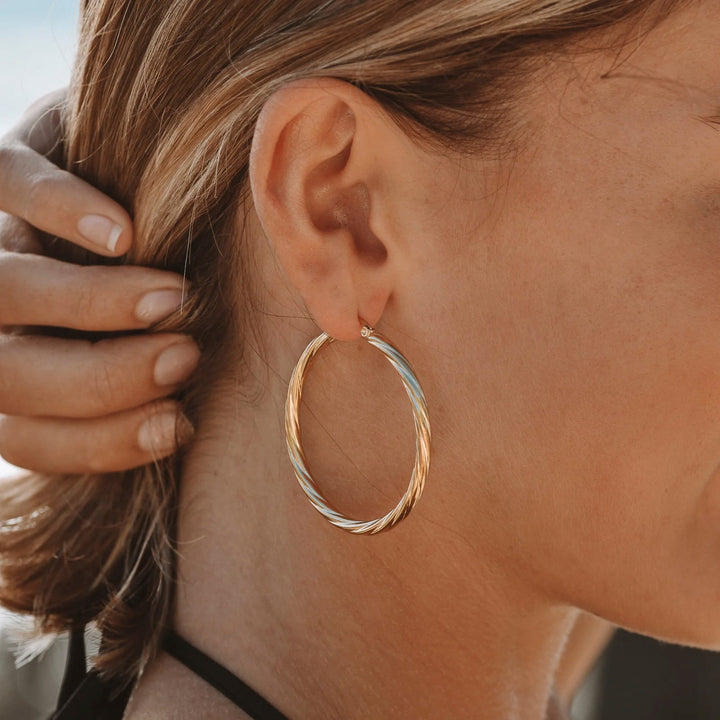 Boucles d’oreilles Twist & Chic