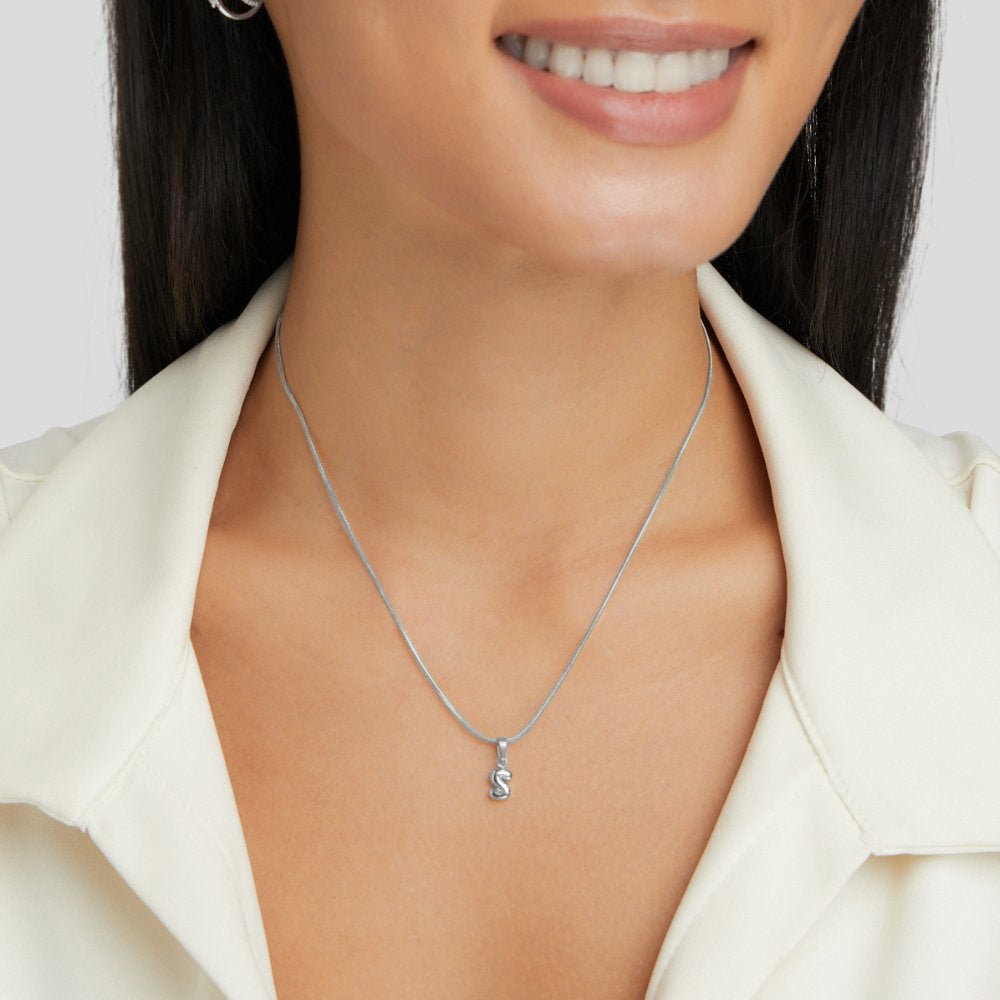Bubble Letter Charm
