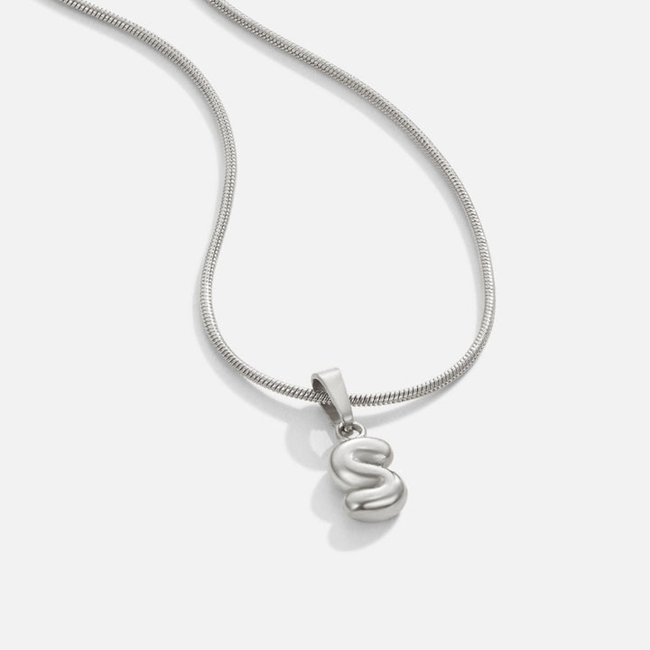 Bubble Letter Charm