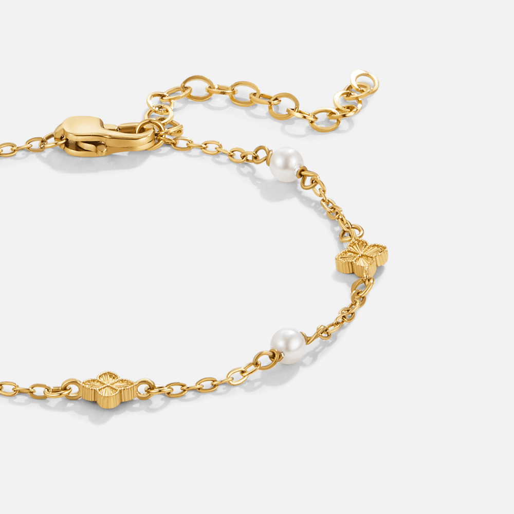 Petal Charm Bracelet: Camila's Elegance