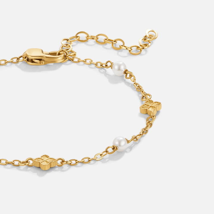 Petal Charm Bracelet: Camila's Elegance