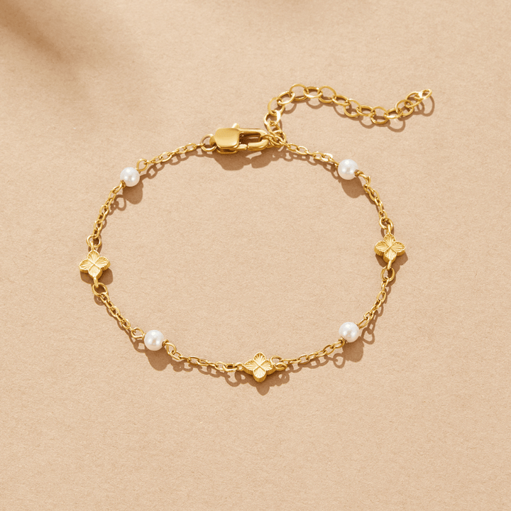 Petal Charm Bracelet: Camila's Elegance