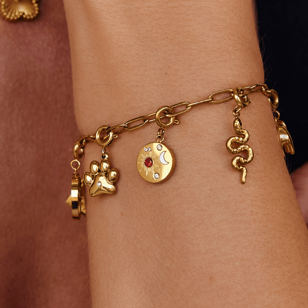 Celestial Harmony: Sun & Moon Charm