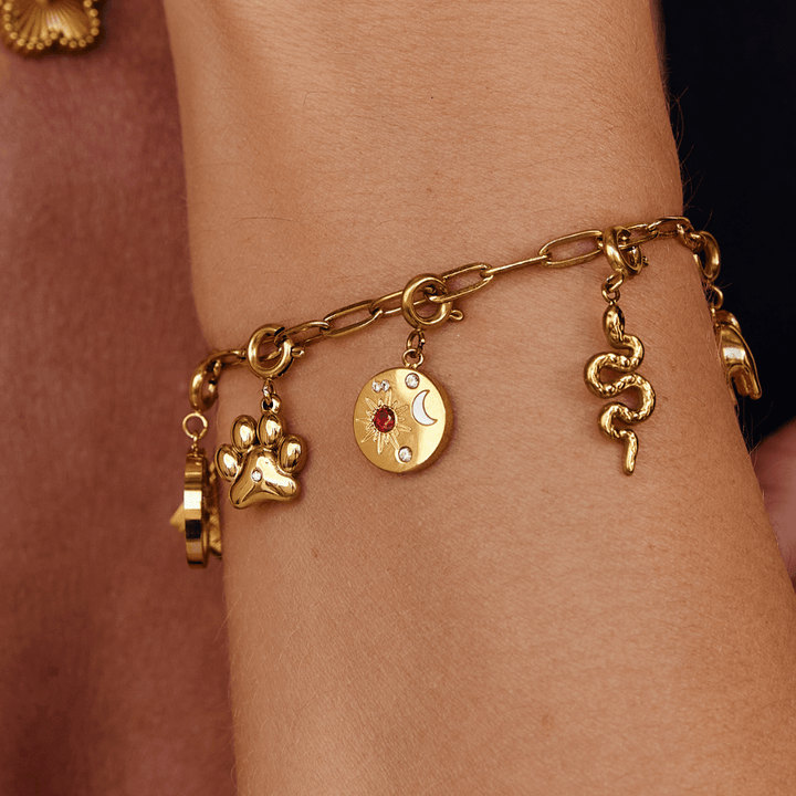 Celestial Harmony: Sun & Moon Charm