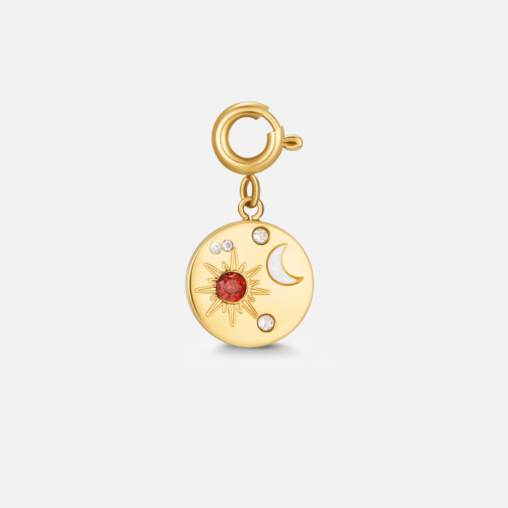 Celestial Harmony: Sun & Moon Charm