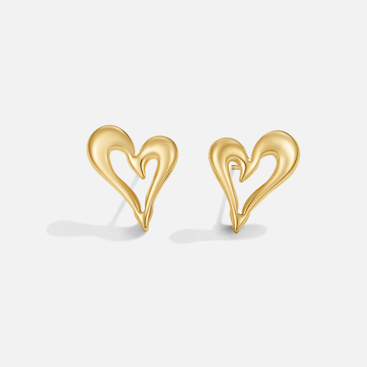 Heartfelt Elegance: Celine Earrings