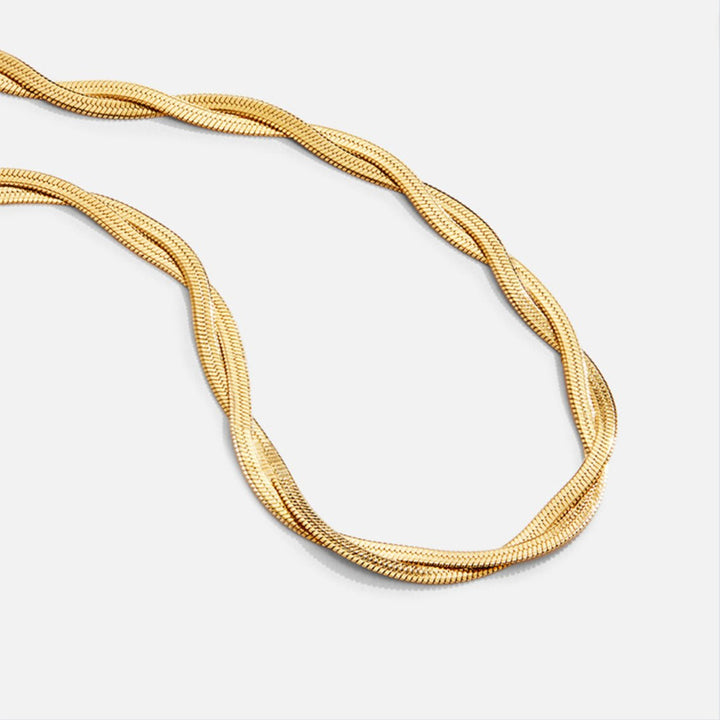 Chiara Twist Serpent Chain Necklace