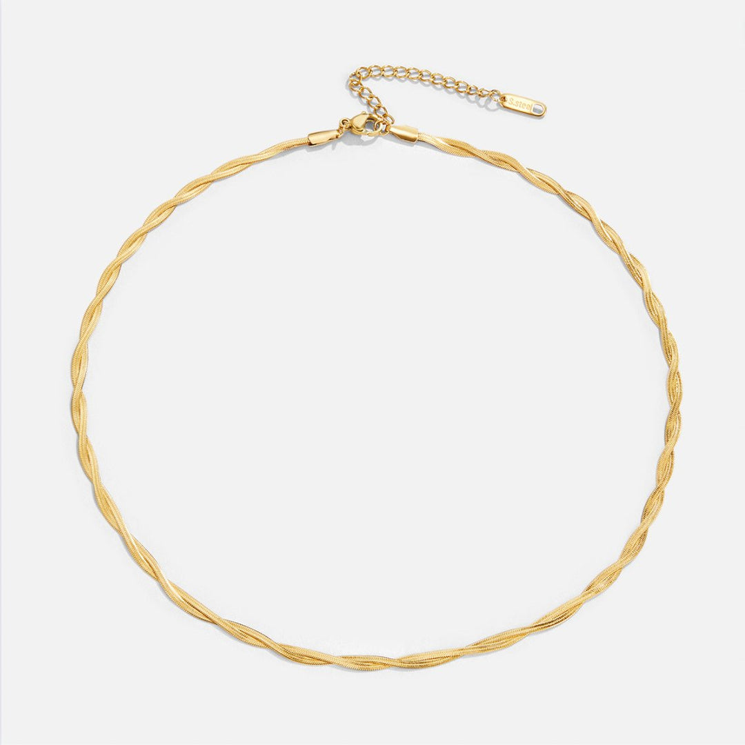 Chiara Twist Serpent Chain Necklace