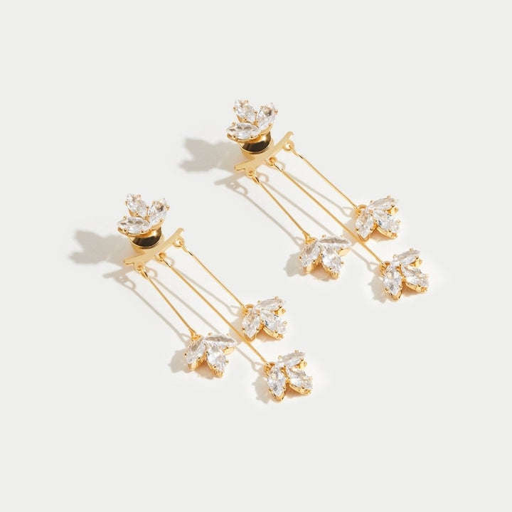 Lotus Cascade Earrings
