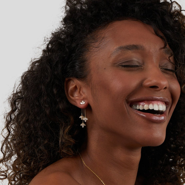 Lotus Cascade Earrings
