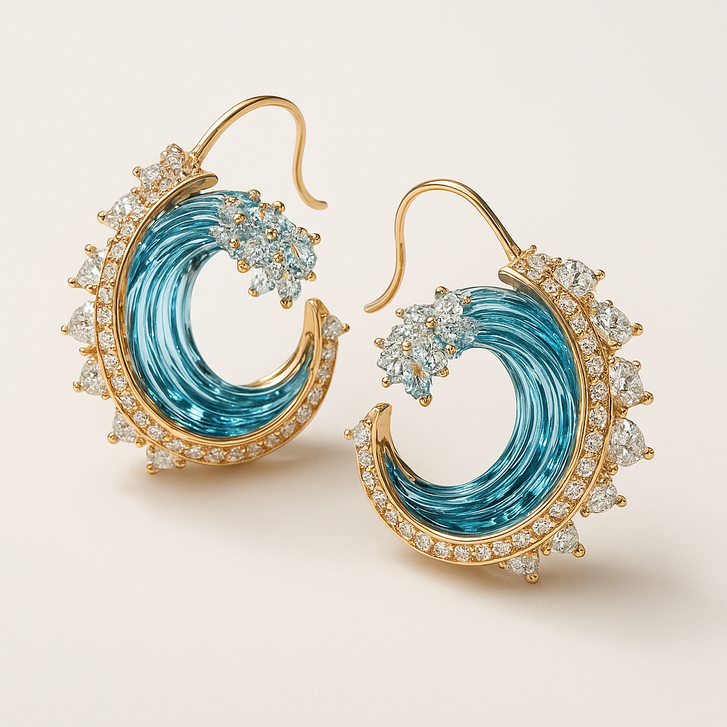 Ocean's Whisper Earrings